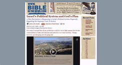 Desktop Screenshot of bibleinthenews.com